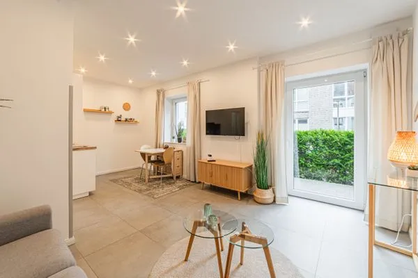 Wohnzimmer  Ferienwohnung Palstek Eckernförde
