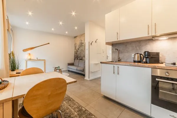 Küche / Küchenzeile  Ferienwohnung Palstek Eckernförde