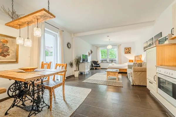 Küche / Küchenzeile  Ferienwohnung Shabby-Chick Eckernförde