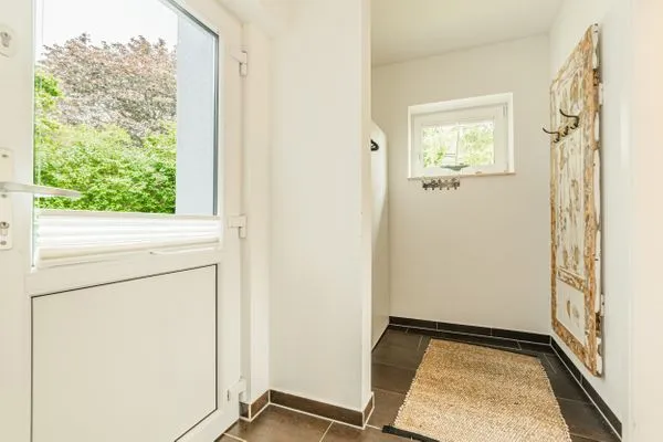 Badezimmer  Ferienwohnung Shabby-Chick Eckernförde