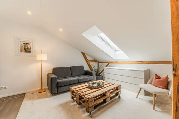 Wohnzimmer  Ferienwohnung Oberdeck Eckernförde