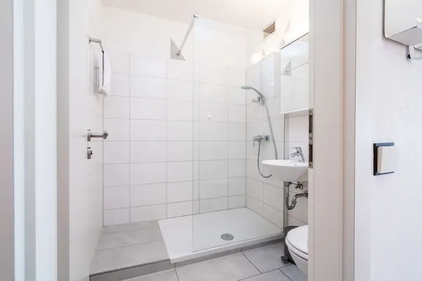 Badezimmer Ferienpark Sierksdorf Ostseeblick Etage 7