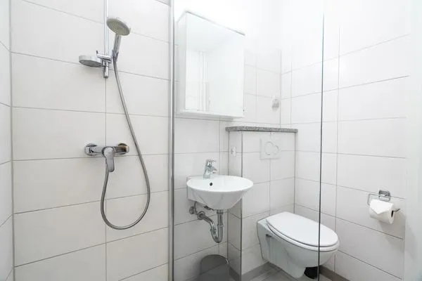 Badezimmer Ferienpark Sierksdorf Ostseeblick Etage 7