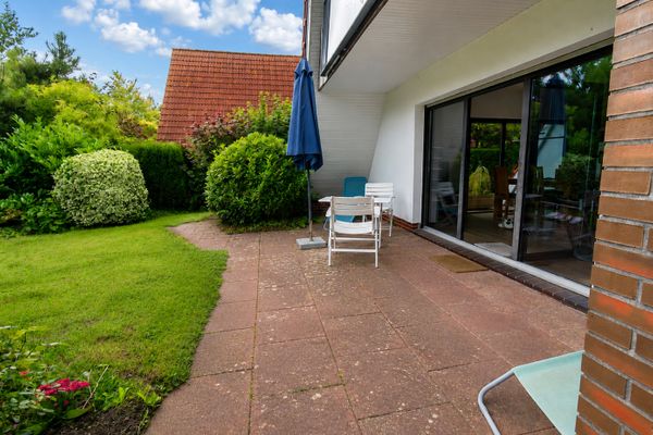  Haus Leevje Neuharlingersiel - Terrasse