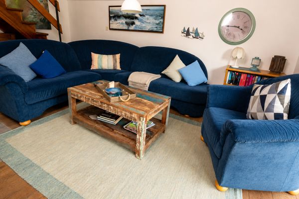  Haus Leevje Neuharlingersiel - Wohnzimmer