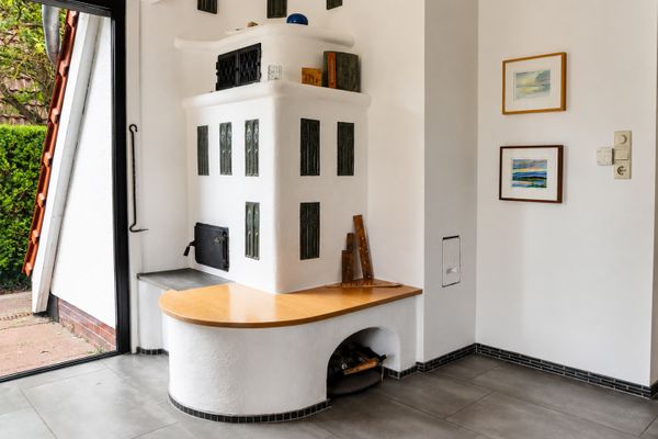  Haus Leevje Neuharlingersiel - Kamin-/Ofen