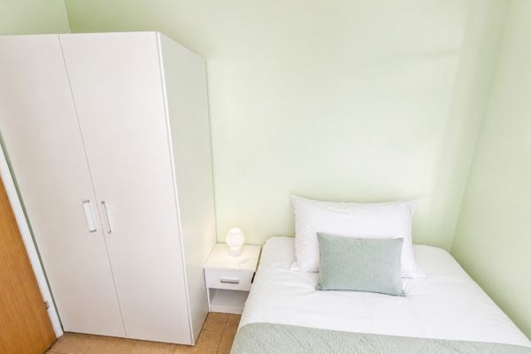  Ferienhaus Scholle Dornumersiel - Schlafzimmer