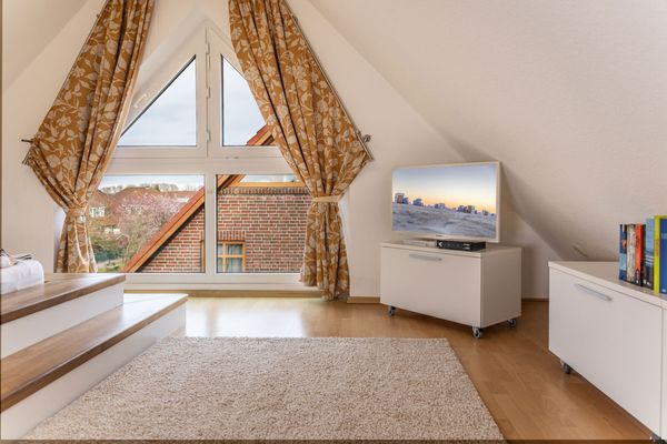  Ferienhaus Mühlenblick 37 Carolinensiel - Schlafzimmer