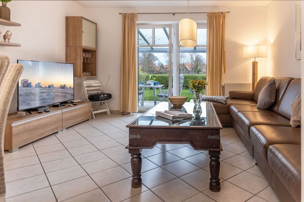  Ferienhaus Mühlenblick 37 Carolinensiel - Wohnzimmer