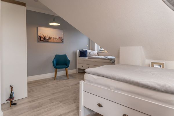 Ferienhaus Mühlenblick 50C Carolinensiel - Schlafzimmer