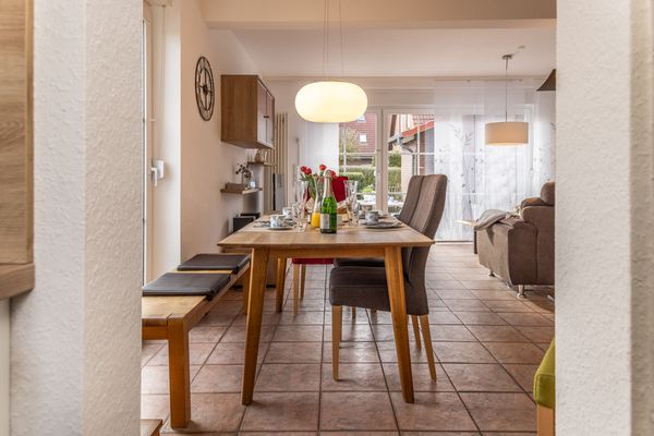  Ferienhaus Mühlenblick 50C Carolinensiel - Wohnzimmer