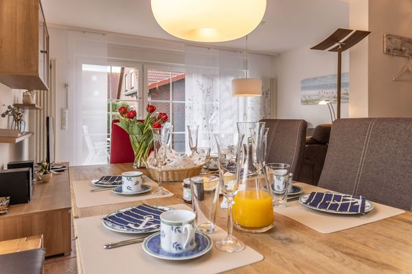  Ferienhaus Mühlenblick 50C Carolinensiel - Wohnzimmer