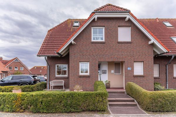  Ferienhaus Mühlenblick 50C Carolinensiel - Fassade / Eingang