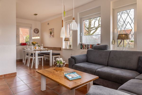  Ferienwohnung Gartenland C2 Carolinensiel - Wohnzimmer