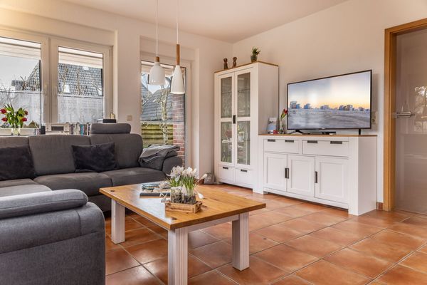  Ferienwohnung Gartenland C2 Carolinensiel - Wohnzimmer