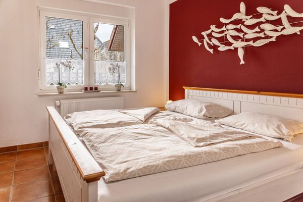  Ferienwohnung Gartenland C2 Carolinensiel - Schlafzimmer