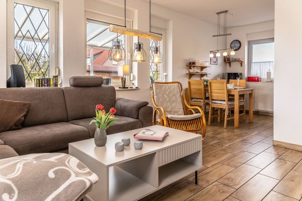  Ferienwohnung Gartenland C1 Carolinensiel - Wohnzimmer