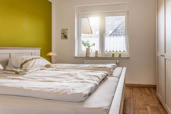  Ferienwohnung Gartenland C1 Carolinensiel - Schlafzimmer