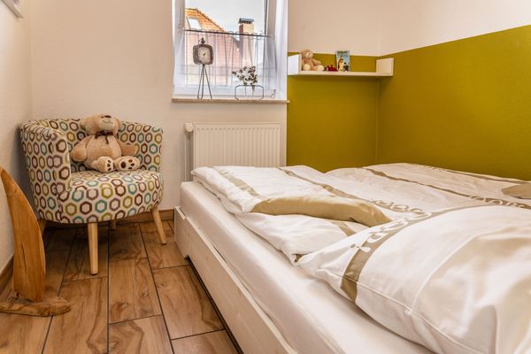  Ferienwohnung Gartenland C1 Carolinensiel - Schlafzimmer