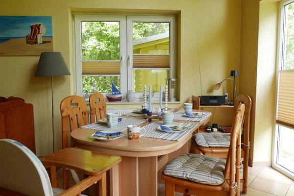  Ferienhaus Deichblick Otterndorf - Essbereich