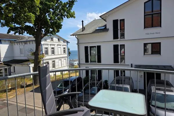 Balkon  Ferienwohnung Feuerstein - in Hafennähe