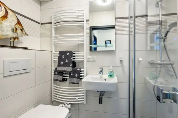 Gäste-WC  Residenz Windjammer Nr. 13