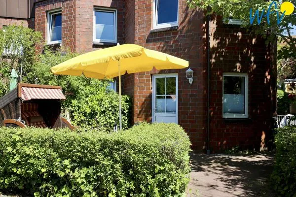 Terrasse Haus Solaris Ferienwohnung D'runner un D'rover