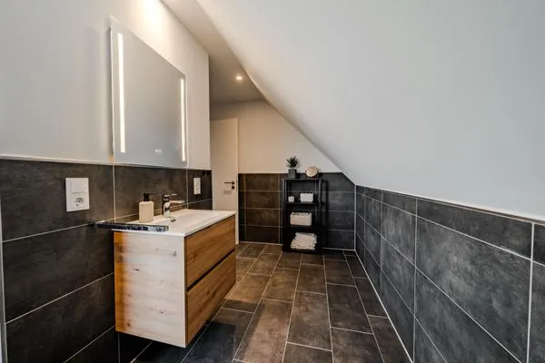 Badezimmer  Hildes Huuske | Direkte Wasserlage