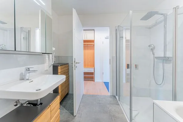 Badezimmer  NEU FeWo Kreidewald