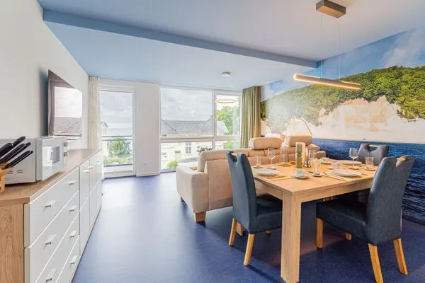 Wohnzimmer  NEU FeWo Kreidewald