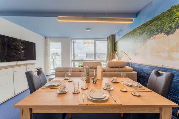 Wohnzimmer  NEU FeWo Kreidewald