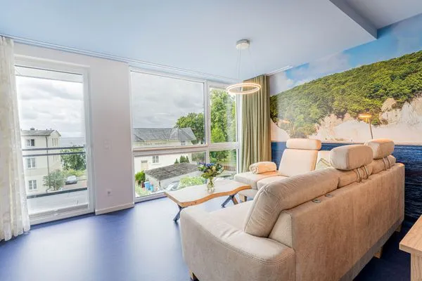 Wohnzimmer  NEU FeWo Kreidewald