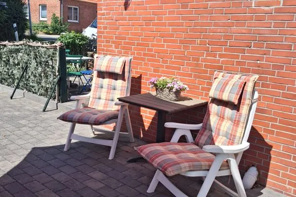 Terrasse  Amei's Huuske Wohnung Amelie