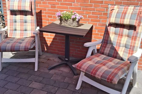 Terrasse  Amei's Huuske Wohnung Amelie