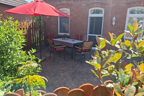 Terrasse  Amei's Huuske Wohnung Tomma EG