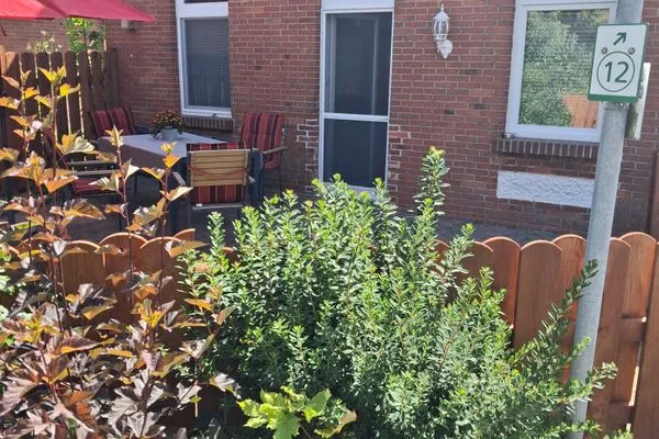 Terrasse  Amei's Huuske Wohnung Tomma EG