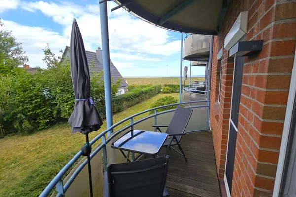Meerblick  Ferienwohnung "Lieblingsplatz" in Kalifornien an der Ostsee