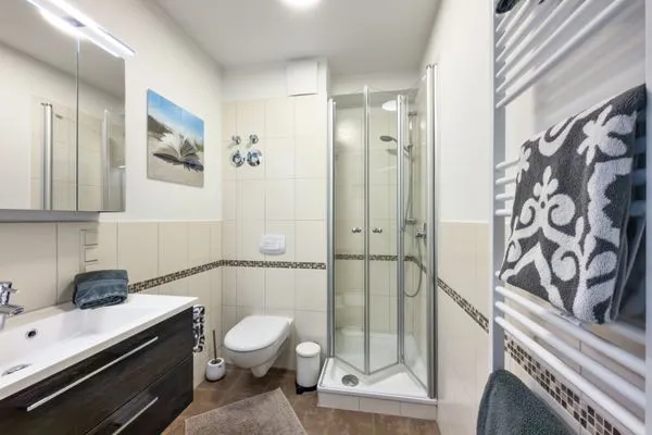 Badezimmer  Residenz Hohe Lith Nr. 33