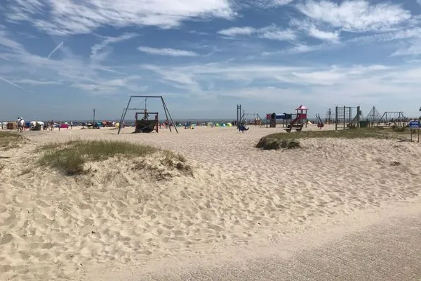 Spielplatz am Strand in ca. 300 m Entfernung  Inselblick (E014)