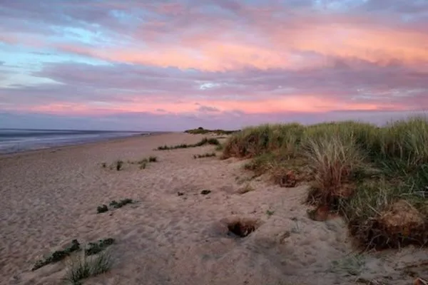 Strand  Nordlicht