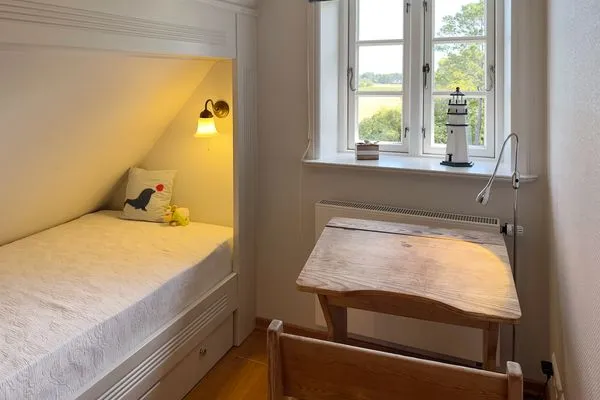 Alkovenbett im Kinderschlafzimmer  Friesenhaus Waastwinji