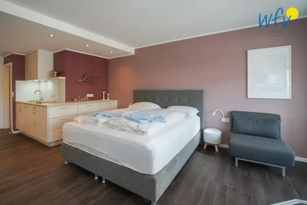 Schlafzimmer Ferienhaus Seeblick Ferienwohnung 16