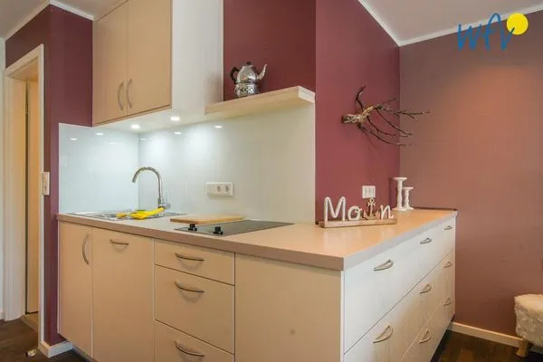 Küche / Küchenzeile Ferienhaus Seeblick Ferienwohnung 16