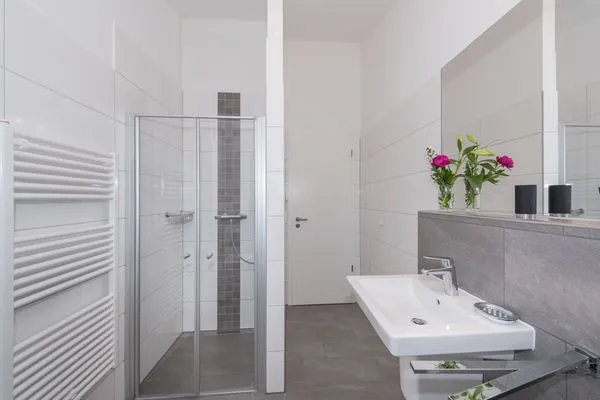 Badezimmer  Villa Amelie, Ferienwohnung Bel Etage