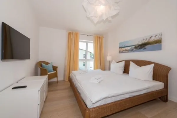 Schlafzimmer  Villa Amelie, Ferienwohnung Bel Etage