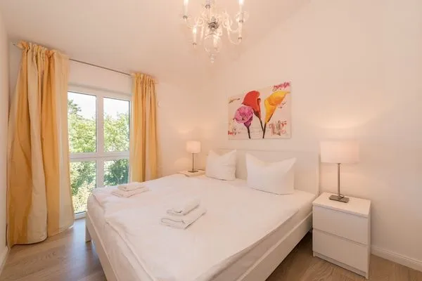 Schlafzimmer  Villa Amelie, Ferienwohnung Bel Etage
