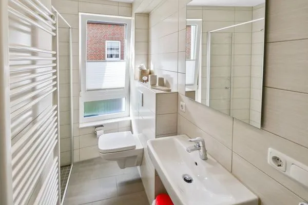 Badezimmer  Residenz Windjammer Nr. 6