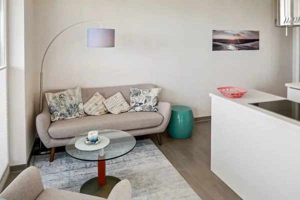 Wohnzimmer  Residenz Windjammer Nr. 6