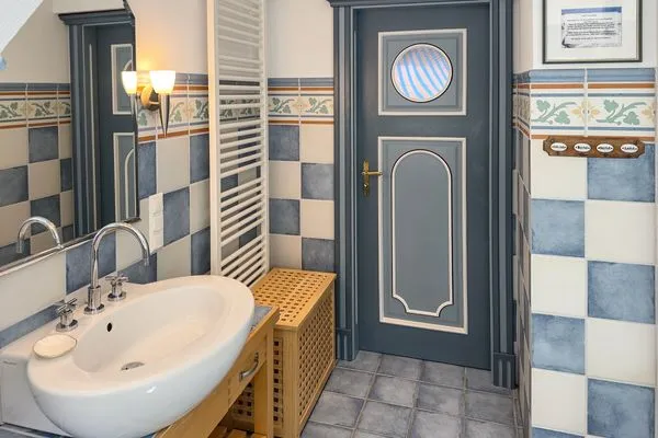 Badezimmer  Friesenhaus Waastwinji