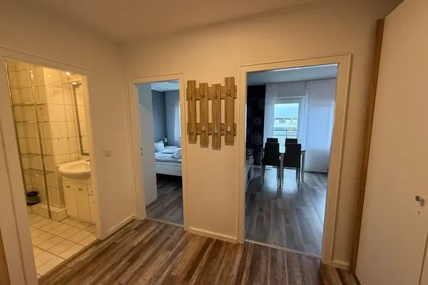 Empfang Ferienwohnung im Haus Nordland App 106 (Hund) / Stellplatz 106